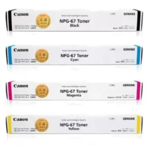 Canon NPG 67 Black Plus Color Toner Fotocopy